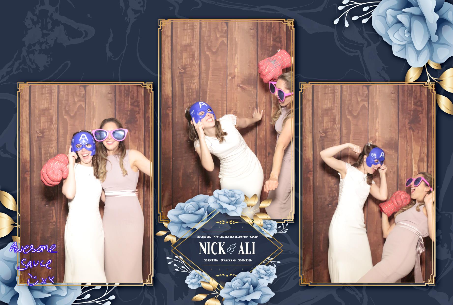 Nick & Ali's Wedding | View more photos from the event at gallery.myphotoboothexperience.co.uk/u/MyPhotoBoothExperienceLtd/Nick-Alis-Wedding